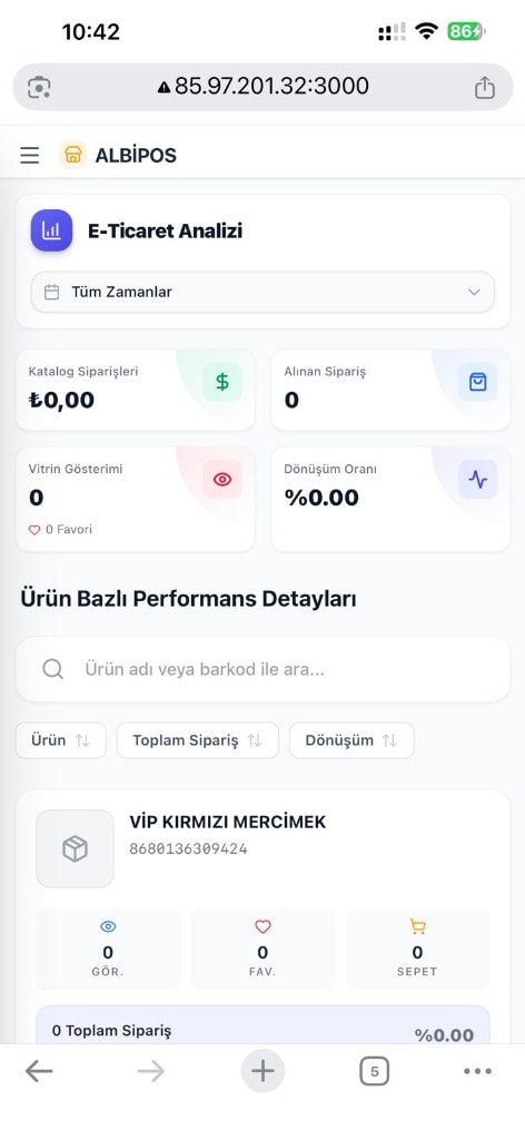E-Ticaret Analizi
