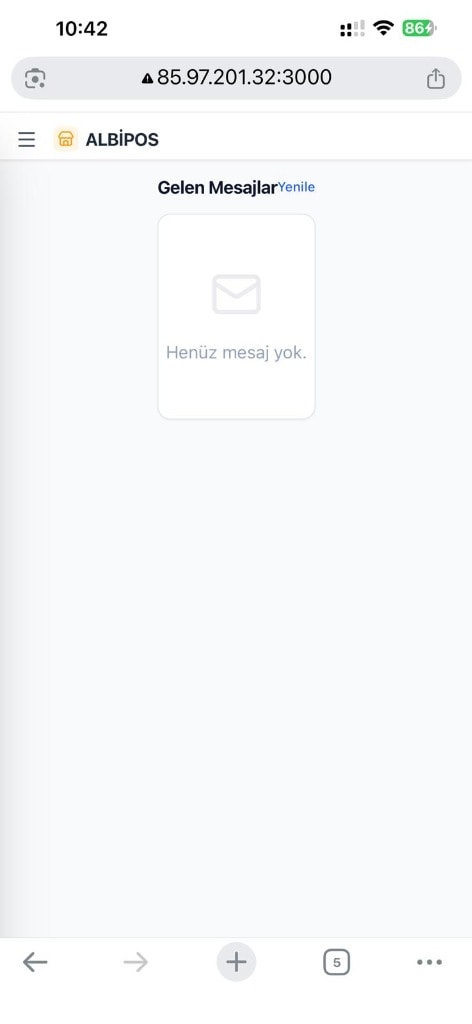 Gelen Mesajlar