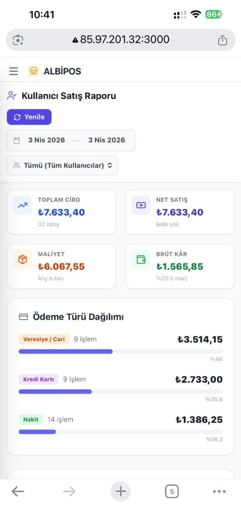 Sistem & Güvenlik