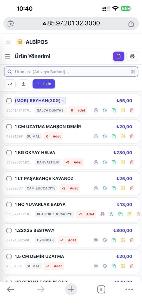 Ürün Yönetimi